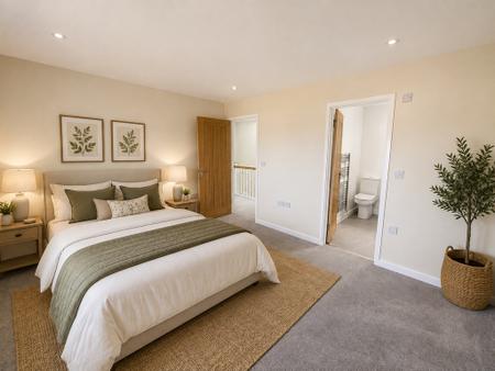 Staged Bedroom