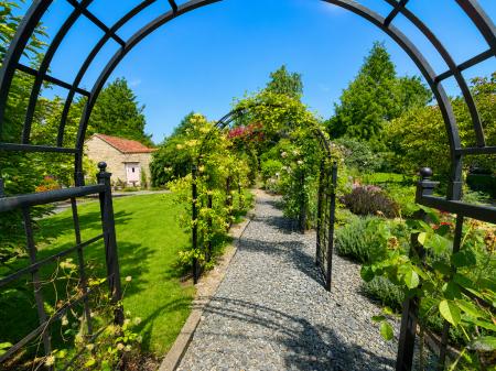 Rear garden