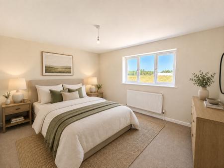 Staged Bedroom