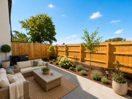 Staged Garden