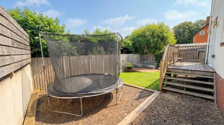 Rear garden