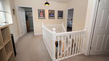 Galleried landing