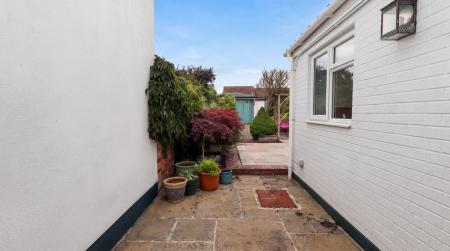 Rear terrace