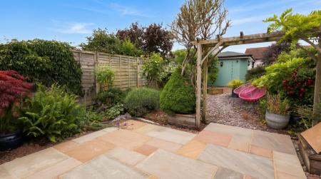 Rear garden