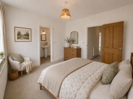 Staged Bedroom