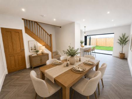 Staged Kitchen/Dinin