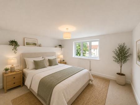 Staged Bedroom