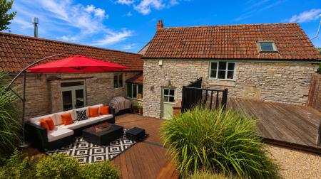 Rear courtyard