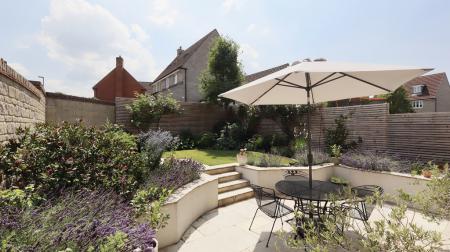 Rear garden