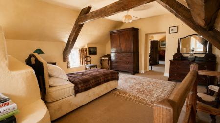 Master bed view 1