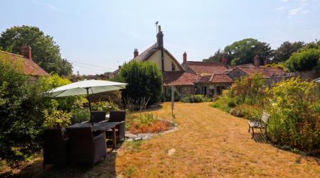 Garden and patio