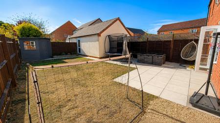 Rear garden