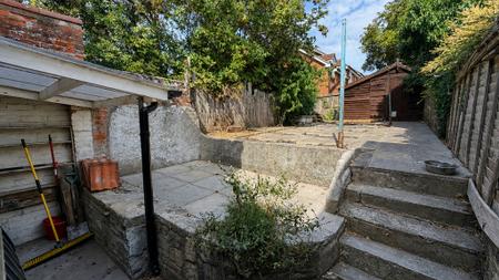 Rear garden