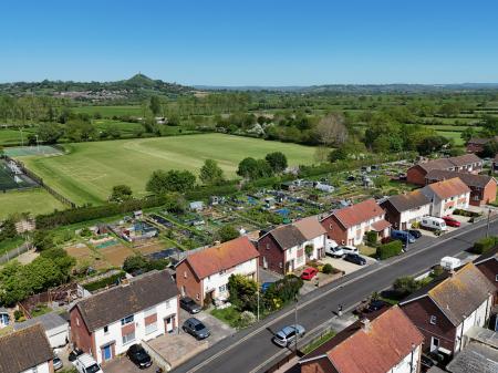 View to Glastonbury