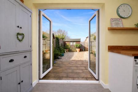 View out to garden