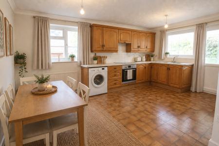 Staged Kitchen