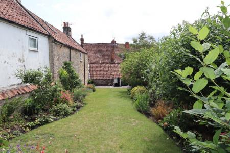 Rear garden and barn