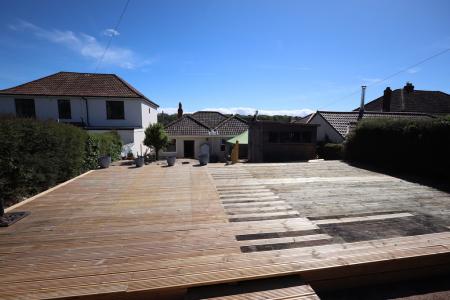 Decking to garden