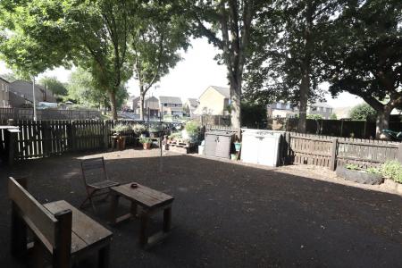 Communal outside spa