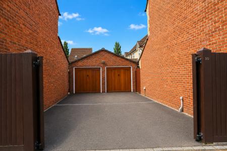 Double garage and ga