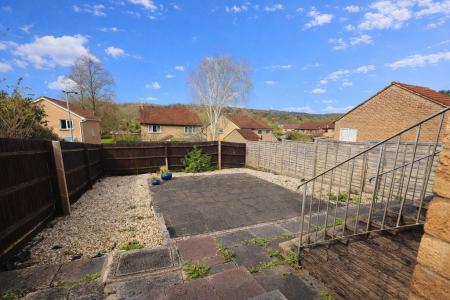 Rear garden and view