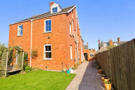 West and south eleva