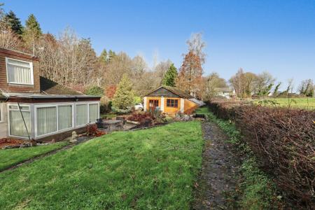 Rear garden and doub