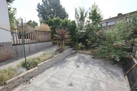 Rear patio