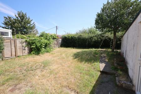 Rear garden
