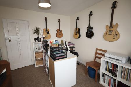 Bedroom two set up a