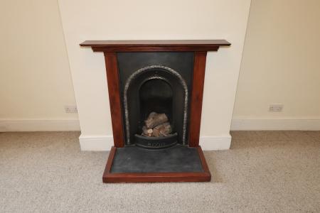Feature fireplace