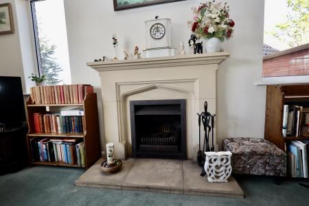 Feature fireplace