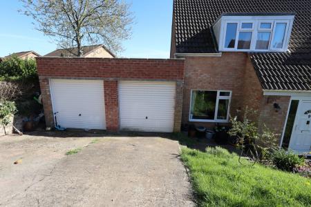 Garage and driveway