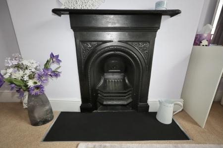 Feature fireplace