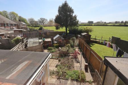 Rear garden and view