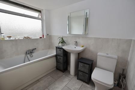 Bathroom with separa