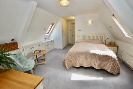 Bedroom 1 with dress
