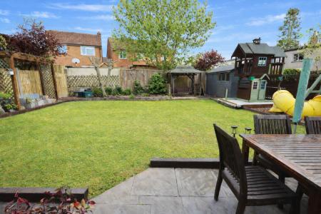 Rear garden