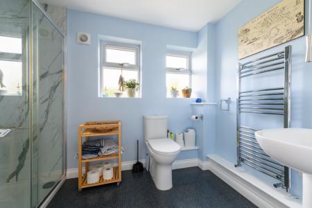Ground floor shower