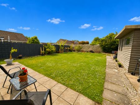 Rear garden