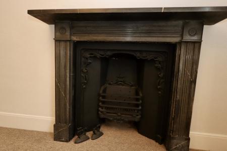 Feature fireplace