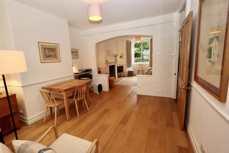 Dining area through