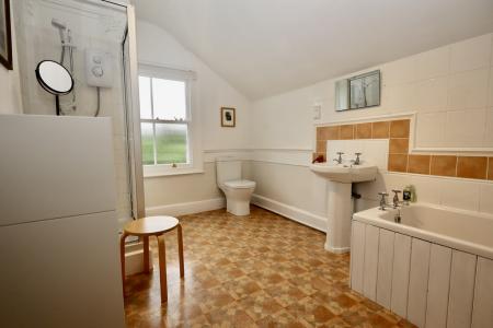 Bathroom with separa