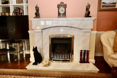 Sitting room firepla