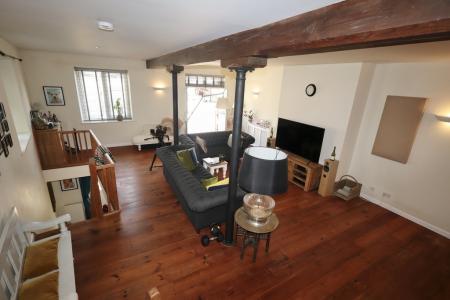 Open plan living are