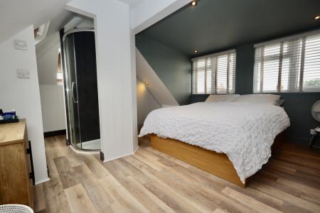 Master bedroom with