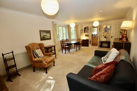 Reception room with