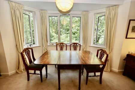 Dining area in the b
