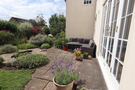 Patio and gardens