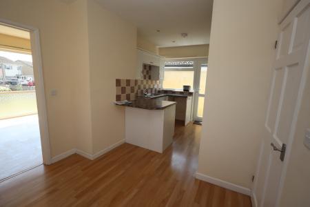 Dining area through